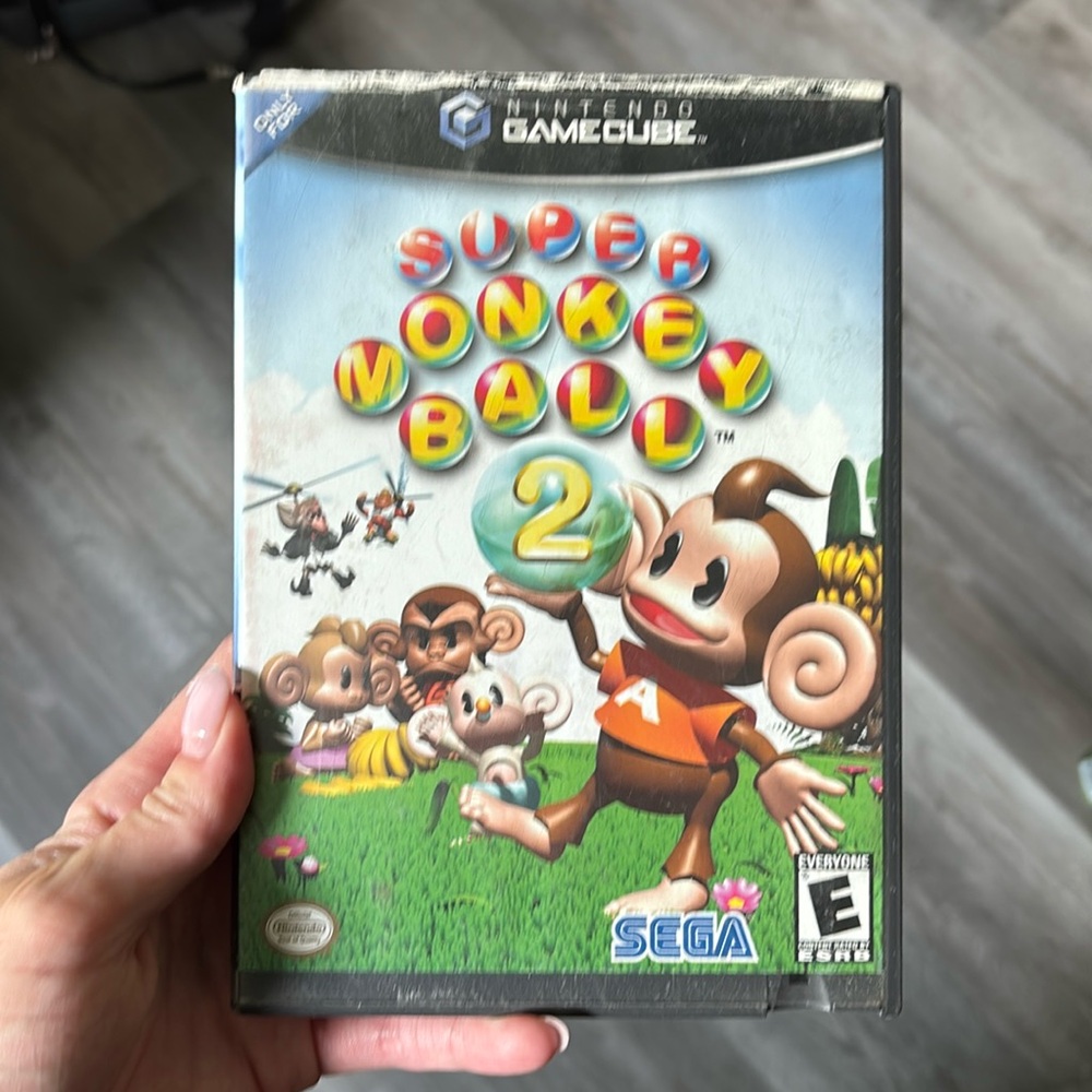 Super Monkey Ball 2 (Nintendo GameCube, 2002) Blockbuster Tested Working